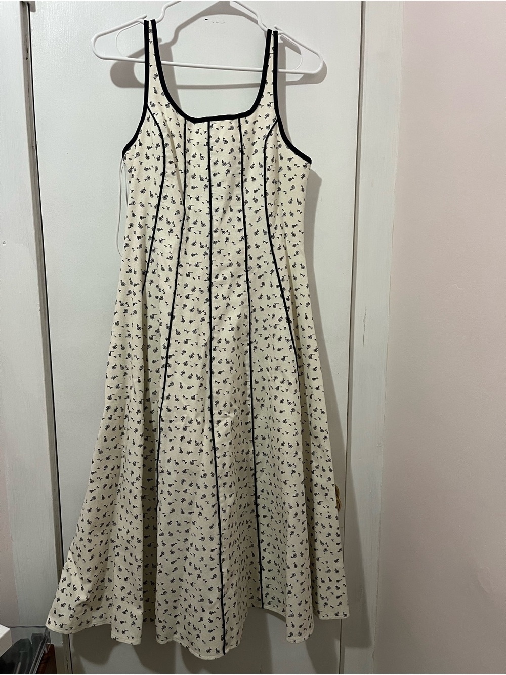 Beautiful denim maxi dress